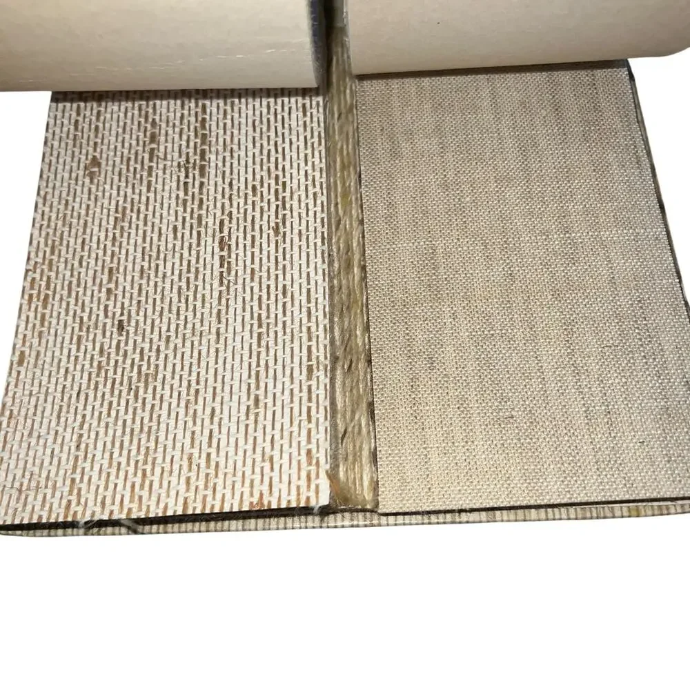 Vintage 1970s Coverwalls Volume 1 sample textured wallpaper binder book neutral